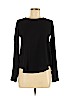 Forever 21 Black Long Sleeve Blouse Size S - photo 1
