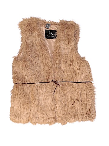Zara Faux Fur Vest (view 1)