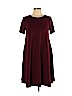 Zenana Outfitters Burgundy Casual Dress Size M - photo 1