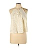 Hollister 100% Cotton Ivory Sleeveless Blouse Size L - photo 1