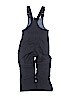 Lands' End 100% Nylon Black Snow Pants With Bib Size 5T - photo 2