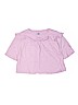 Old Navy 100% Cotton Solid Purple Long Sleeve Top Size 6 - 7 - photo 1