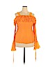 Kaelyn-Max 100% Polyester Orange Long Sleeve Blouse Size 3X - photo 1