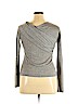 Hellessy Gray Long Sleeve Top Size L - photo 2