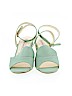 But Another Innocent Tale... Green Wedges Size 7 1/2 - photo 2