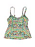 Trina Turk Green Swimsuit Top Size 6 - photo 1