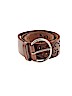 Unbranded 100% Leather Solid Brown Leather Belt Size S - photo 1