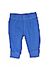 Carter's 100% Cotton Solid Blue Casual Pants 0-3 MO / 3 MO - photo 1