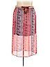Faded Glory 100% Polyester Pink Casual Skirt Size 4X - photo 1