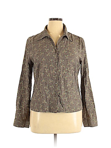 Christopher & Banks Long Sleeve Button-Down Shirt (view 1)