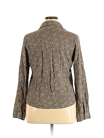 Christopher & Banks Long Sleeve Button-Down Shirt (view 2)