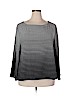 Niche 100% Polyester Gray Long Sleeve Blouse Size XXL - photo 1