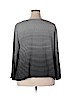 Niche 100% Polyester Gray Long Sleeve Blouse Size XXL - photo 2