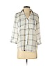 Iz Byer 100% Polyester White 3/4 Sleeve Blouse Size XS - photo 1