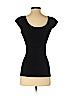 BCBGMAXAZRIA Black Short Sleeve Blouse Size XS - Sm - photo 2