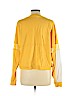 Victoria's Secret Pink 100% Polyester Yellow Sweatshirt Size L - photo 2