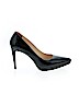 Prada 100% Leather Black Heels Size EU 38 - photo 1