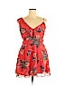 Lulu's 100% Polyester Red Casual Dress Size XL - photo 1