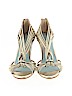 Seychelles Gold Heels Size 7 - photo 2