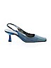 Bruno Magli 100% Leather Blue Heels Size 9 1/2 - photo 1