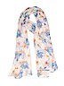 J. Crew Factory Store 100% Polyester Floral White Scarf One size - photo 1