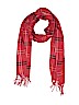 Unbranded Plaid Red Scarf One size - photo 1