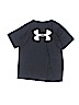 Heat Gear by Under Armour 100% Cotton Black Active T-Shirt Size L (youth) - photo 1