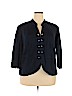Roz & Ali Blue Cardigan Size 3X - photo 1