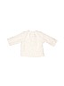 Little Me 100% Cotton White Long Sleeve T-Shirt 0-3 MO / 3 MO - photo 1