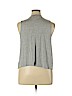 Bar III Gray Sleeveless Top Size XL - photo 2