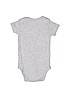 Carter's Blue Short Sleeve Onesie 0-3 MO / 3 MO - photo 2
