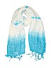 INC International Concepts 100% Viscose Print Blue Scarf One size - photo 1