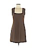 Boston Hand Print Brown Casual Dress Size M (petite) - photo 1