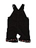 Gymboree 100% Cotton Graphic Black Overalls Size 0-3 mo - photo 2