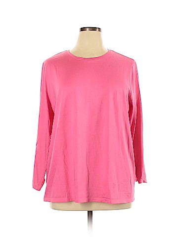 Lands' End 3/4 Sleeve T-Shirt (view 1)