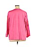 Lands' End 100% Cotton Pink 3/4 Sleeve T-Shirt Size 1X - photo 2