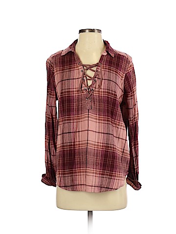 Mudd Long Sleeve Blouse (view 1)