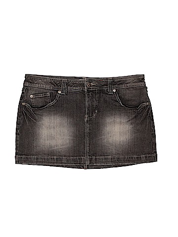 No Boundaries Denim Skirt (view 1)