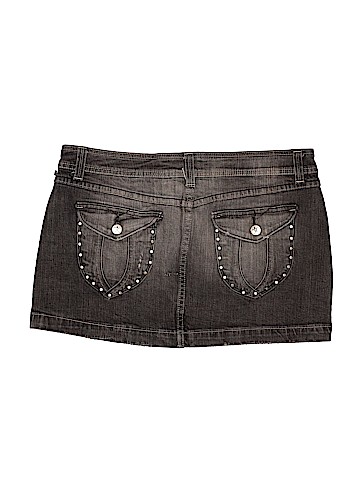 No Boundaries Denim Skirt (view 2)