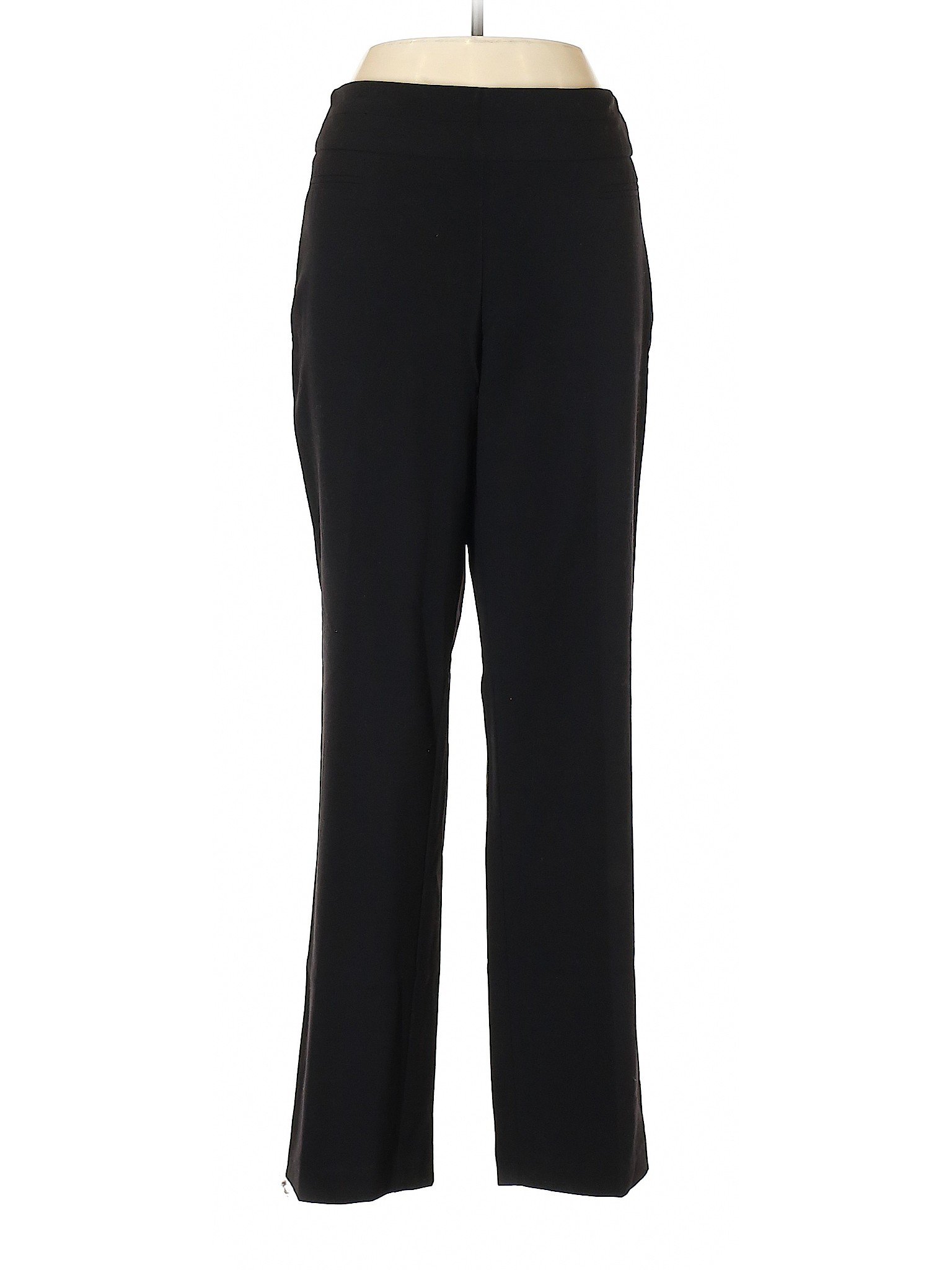 Roz & Ali Women Black Dress Pants 10 | eBay