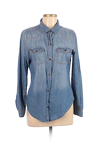 Mudd Long Sleeve Button-Down Shirt (view 1)