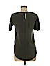 H&M 100% Rayon Green Short Sleeve Blouse Size 6 - photo 2