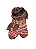 Unbranded 100% Acrylic Tan Mittens Size 5 - photo 1