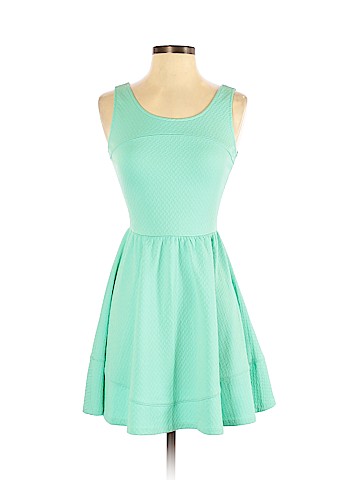 Aqua Casual Dress (view 1)