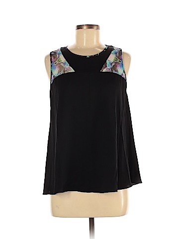 Milly Sleeveless Silk Top (view 1)