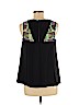 Milly Black Sleeveless Silk Top Size 8 - photo 2