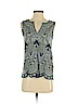 Lucky Brand 100% Viscose Green Sleeveless Blouse Size XS - photo 1