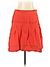 H&M 100% Cotton Red Casual Skirt Size 12 - photo 1