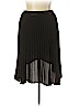 Express 100% Polyester Black Casual Skirt Size XL - photo 2