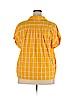 Old Navy Yellow Short Sleeve Button-Down Shirt Size XXL - photo 2